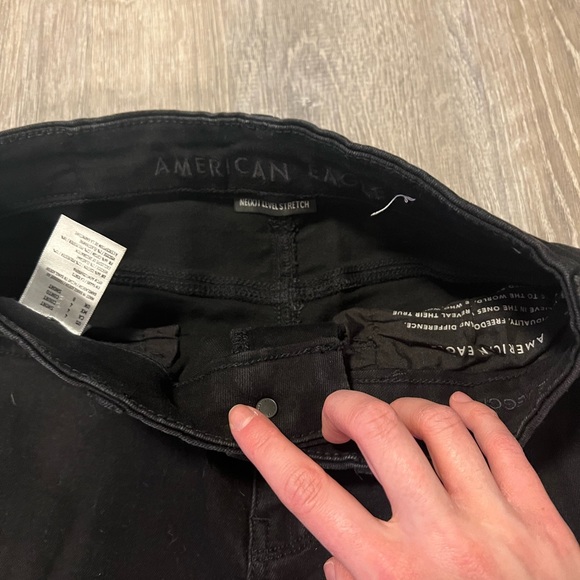 Black American Eagle Jeans - Picture 2 of 5
